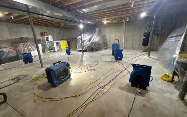 Basement Flood Cleanup in Aurora, CO