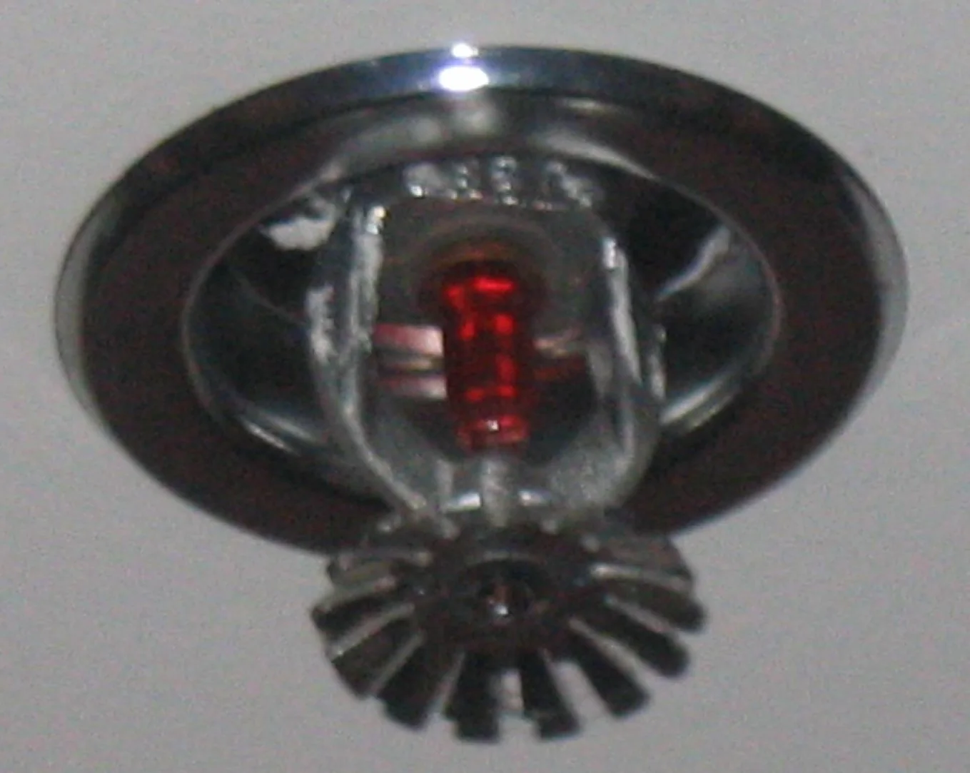 Fire Sprinkler Discharge Damage in an Aurora home